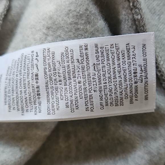 Boden Womens XL Gray Floral Embroidered Sweatshirt - Picture 5 of 5